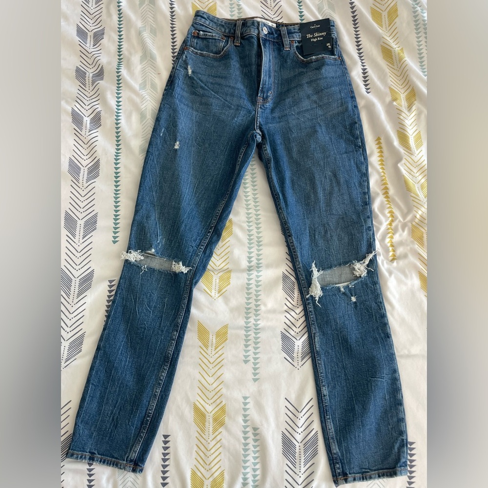 Abercrombie skinny high rise jeans